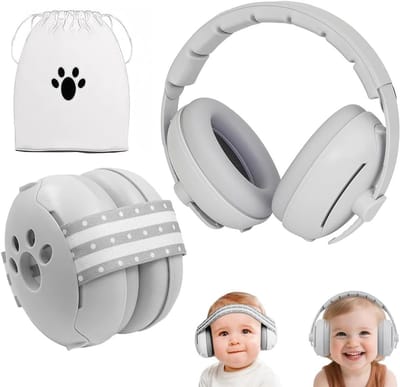 Comfortabele Oorkappen voor Baby's en Peuters tot 4 Jaar, Geluidsisolatie, Verstelbare Earmuffs voor Feestjes, Concerten en Bioscoopbezoek