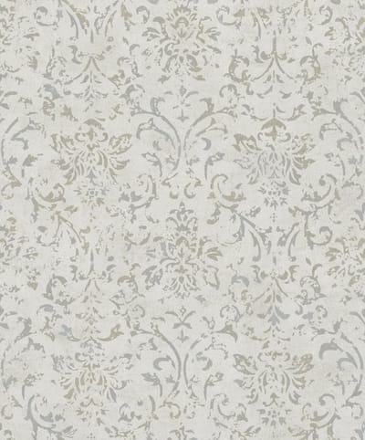 City Glow - Metallic - Ornament - Wallpaper - Glanzend - Vliesbehang - Klassieke Muurstijl - Vervaagde Betonlook