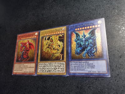 Yu-gi-oh! 3 stuks/set Egyptische Goden Diy Zelfgemaakte Kaartenset Kaarten Gaas Flash Anime Speelgoed Cadeau Kleurrijke Flash Perfect Cadeau