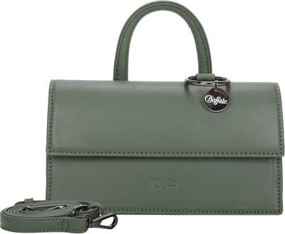 BUFFALO Handtas Schoudertas Muse Clap01 Crossbody Bag Dark Green Donkergroen