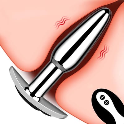 Ynkkvre - Anal Vibrator - Mannen - 10 Vibratiemodi - Prostaatstimulatie - Met analplug en dildo - Voor solo of koppelsessies