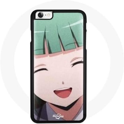 Coque Maniacase pour Iphone SE Chibi kaede kayano Assassination Classroom Anime zwart