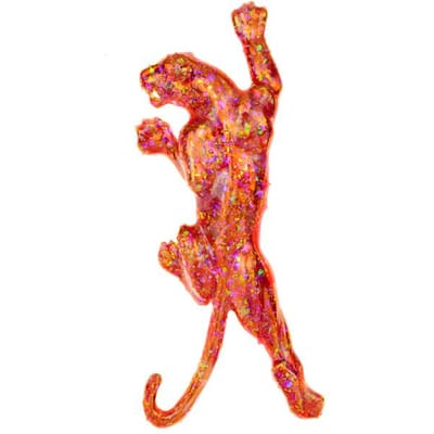 Emaille Luipaard Broche Dierlijke Speld Sieraden voor Dames en Heren 3 Kleuren Beschikbaar Statement Accessoires Feestdecoratie oranje