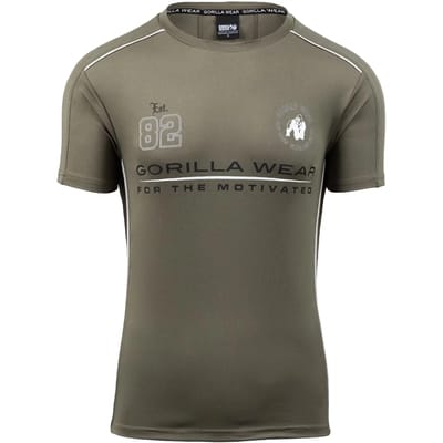 Gorilla Wear Broxton T-shirt - Legergroen - S