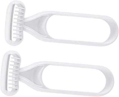 Okselscheerapparaat Voor Vrouwen - Lichaamshaartrimmer Set - Gladde Huid - Soepel Glijdend Ontwerp - 2 Stuks - Grijs