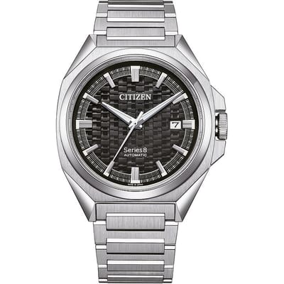 Citizen Series 8 NB6050-51E Horloge - Staal - Zilverkleurig - Ø 40 mm