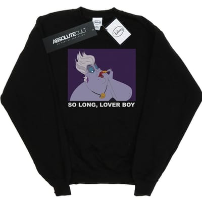 Disney Heren De Kleine Zeemeermin Ursula Liefhebber Jongen Sweatshirt (Zwart)