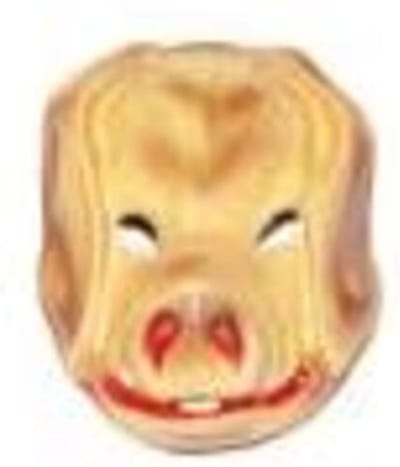 plastiek masker varken