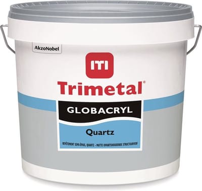 tr globacryl quartz aw 10l RAL 9010