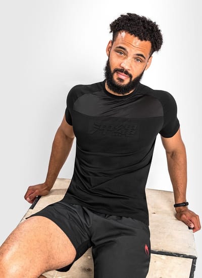 Venum OKINAWA 3.0 Casual T-shirt Zwart Rood - XL