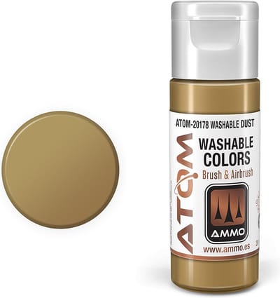 AMMO by Mig Jimenez Hobbyverf Acrylverf - MIG 20178 ATOM - Washable Dust - Acryl - 20ml Verf flesje - 20 ml