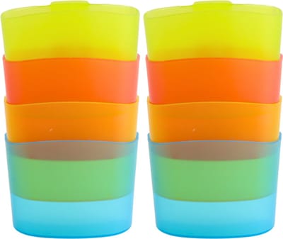 OTIX Theezakjeshouder - 8 stuks - Theetip - Diverse Kleuren - Kunststof