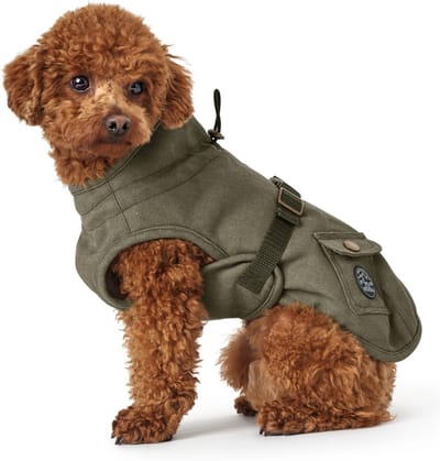 Hunter Hondenjas Uppsala Trend - Khaki - Maat 35