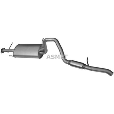 Geluiddemper achter ASMET 25.006