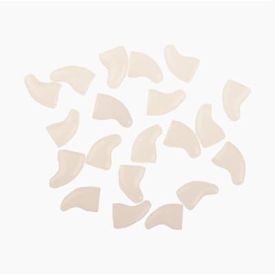 20 stuks siliconen zachte kat vingernagel cover kat poot klauw huisdier nagelbeschermer kat vingernagel cover lijm M