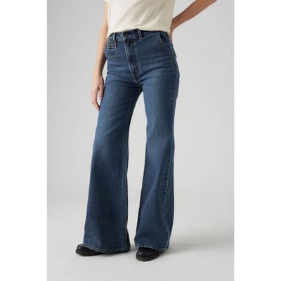 Levi's Ribcage Bells Vintage Moment Of The Month Maat: W27L32 | Flared Jeans Outlet | Dames | Blauw