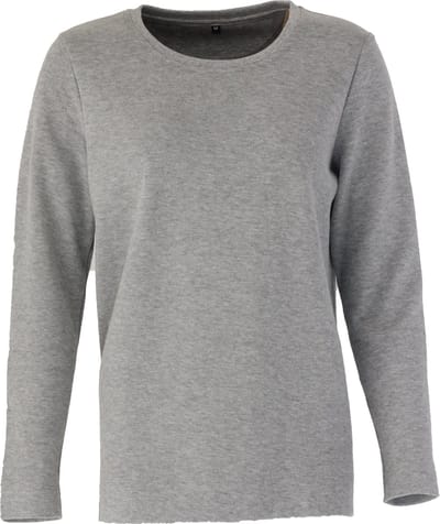 MOOI! Company - Dames sweater - Truien en Vesten - Comfortabel - Manon los vallend model - Kleur Light Grey - XL