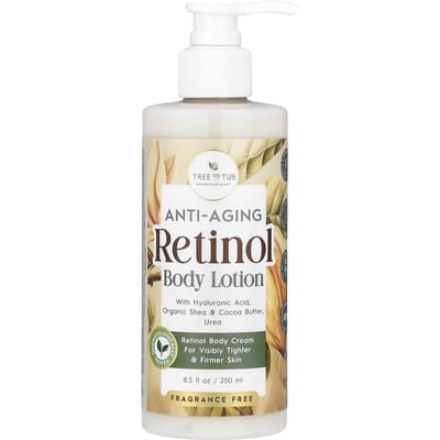Lotion corporelle Rétinol Anti-Âge, Sans Parfum, 8.5 fl oz (250 ml)