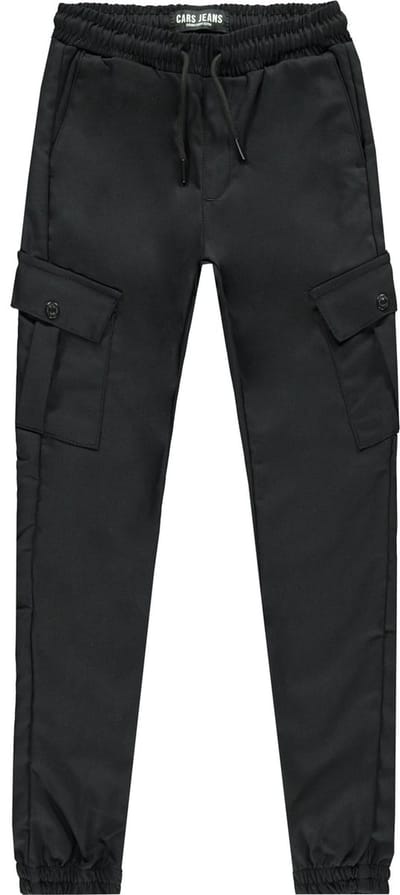 Cars Jeans Kids BATTLE Str. Pant Black Jongens Broek - BLACK - Maat 116