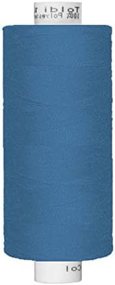 Naaigaren - Polyester Draad - Kleding Maken - Voor Alle Stoffen - 1000 Meter - Blauw
