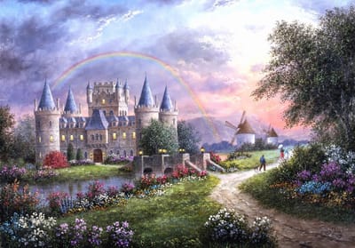 Grafika puzzel Dennis Lewan - Inverary Castle - 1000 stukjes.