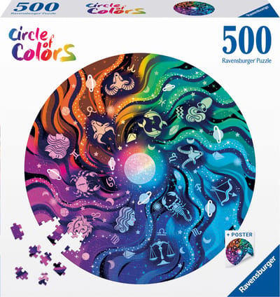 Ravensburger Circle of Colors Astrologie - Legpuzzel - 500 stukjes
