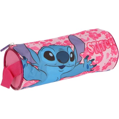 Lilo & Stitch Etui - Pennenetui voor Kind - Rond - Roze - Pennenzak