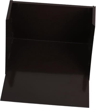 Regenwater Opvangbak - Waterafvoerbak Spatblok - Oprit Beschermen - Eenvoudige Installatie - 30 x 30 x 20 cm - Aluminiumkleur