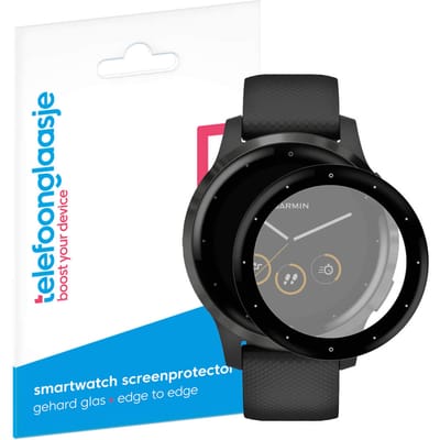 Telefoonglaasje Screenprotector Garmin Vivoactive 4s - PMMA - (Dun/Flexibel) Plexiglas Screenprotectors Geschikt voor Garmin Vivoactive 4s - Beschermglas - Smartwatch