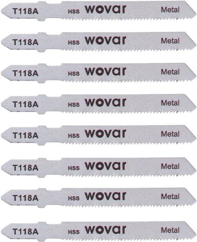Wovar Decoupeerzaagbladen 118A Metaal Fijn | 50 Stuks | Decoupeerzaagjes