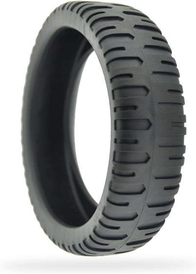 Wielbandage - Bandenhoes Wielhuls - Grasmaaier Onderhoud - Aanpasbaar Ontwerp - 193 mm - Zilver of Grijs