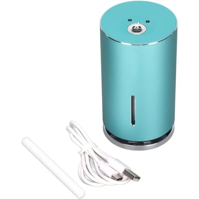 Alcohol Dispenser Automatisch Contactloos Desinfectiemiddel Sterilisator Spray met Oplaadkabel voor Huis Kantoor Restaurant Hotel groen