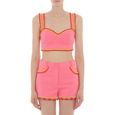 Moschino Top Pink Size: 44 | Tanks &amp; Camis Outlet | Dames | Roze