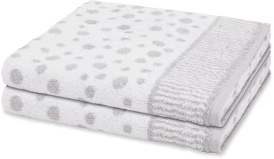 Ross Sonstiges 2 X douchehanddoek in set 2 pack Punkte allover