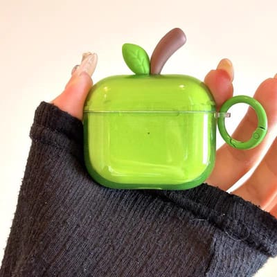 Schattige Rode Fruit Oortelefoonhoesje Voor Apple Airpods 4 3 2 Pro 2 Cover Siliconen Hoofdtelefoon Oplaadhoesjes Voor Airpod Pro2 Gen Funda For AirPods 3