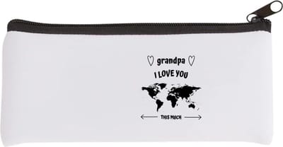 Akyol - grandpa i love you this much Etui - Opa - geweldige opa - liefste opa - verjaardag - cadeau - kado - bedankje - geschenk - 20 bij 9 cm