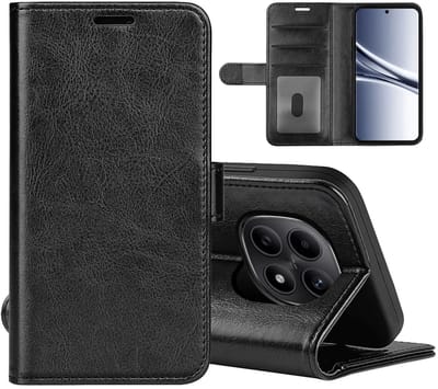 MobyDefend Hoesje - Geschikt voor Xiaomi Redmi Note 15 4G - Wallet Book Case (Sluiting Achterkant) - Zwart