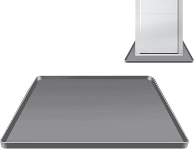 Apparaat Onderlegger - Lekbak Siliconen - Bescherming Vloer - Waterdicht Anti-lek - 60x60cm - Grijs