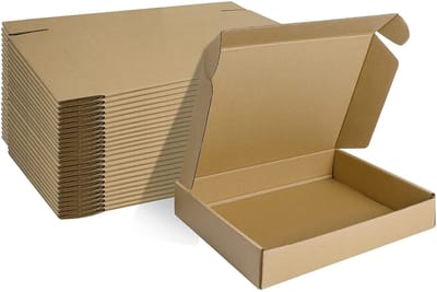 Dailygoods - Kleine Verzendingdozen - 25 Stuks Opvouwbare Kartonnen Dozen