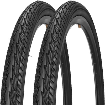 Set van 2 Fietsbanden 26 Inch Mountainbike Binnenbanden Geschikt voor Diverse Maten
