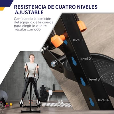 Eliptical Bike - Indoorfietsen - Hometrainers - Fitness Fiets - Indoor Cycle - Indoorfiets - LCD-scherm - Instelbare Weerstand - Zwarte Wielen - Staal en ABS - Elliptische fiets