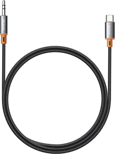 Mcdodo® Adapter Jack 3.5mm naar USB-C - Kabel - AUX - met DAC - 1m
