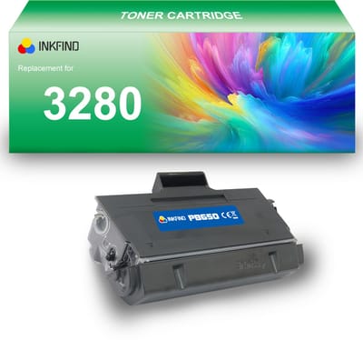 INKFIND TN-3280 tonercartridge compatibel met Brother 3230 TN3230 TN-3230 3280 TN3280 TN-3280 - 1-pack Zwart
