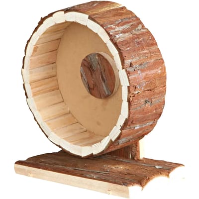 TRIXIE Natural Living Knaagdieren Looprad - Hout - 20 cm