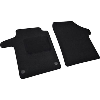 Vloermatten - Fiat Doo 2 - Zwart - Velours - Op maat 2010-2015