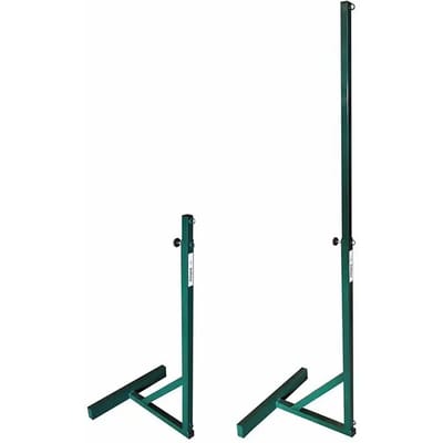 Set van 2 tennisbal/voetbal/volleybalpalen met metalen contragewichten Softee Equipment