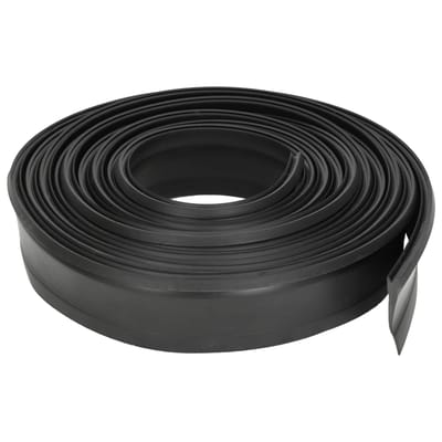 vidaXL - Garage - Deurseal - Zwart - 52 - x - 2 - mm - 2,5 - m - PVC