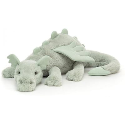 Internet celebrity sky dragon pop grappig jely pluche speelgoed regenboog sneeuw draak pop groot kussen cadeau 30cm（0.1kg）
