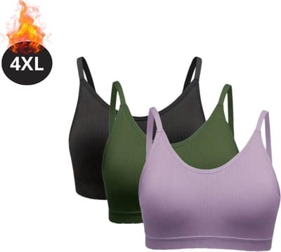 Bovista BH Zonder Beugel - Zonder Bandjes - Push-up Bh's - Comfort Beha - Comfortabel - Sterk - Dames - Plus Size - Gemengd 2 - Maat 4XL