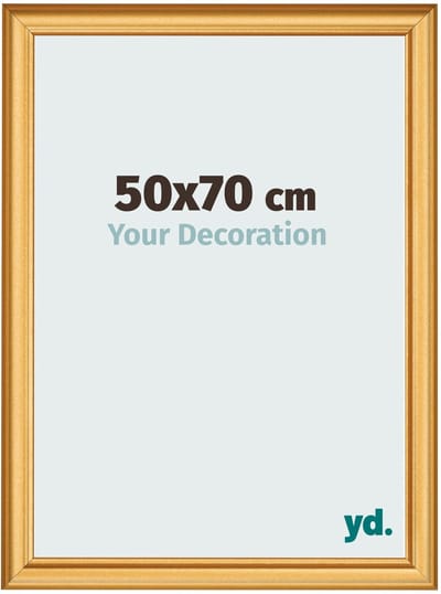 Your Decoration - Fotolijst 50x70 cm - MDF - Goud Mat - Lazio